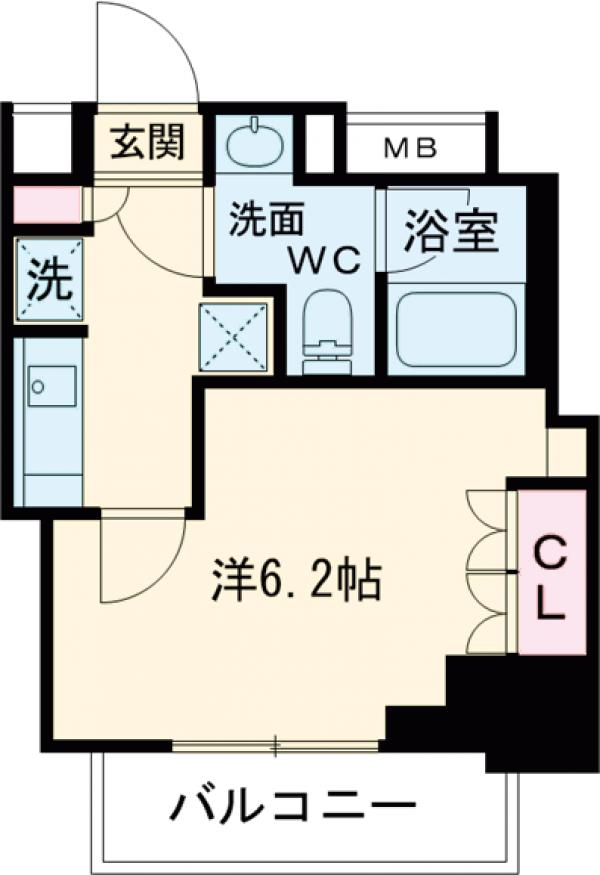 プライムアーバン品川中延の間取り