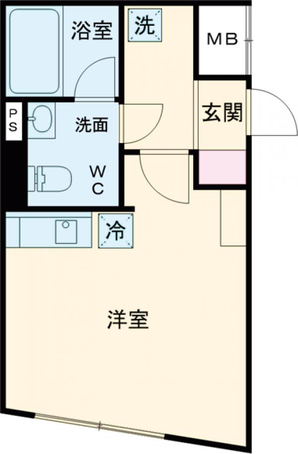 ミモザヒルズ亀有の間取り