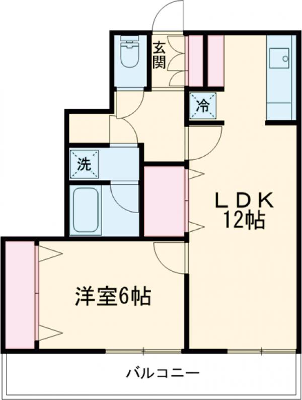 シャルール浅間町の間取り