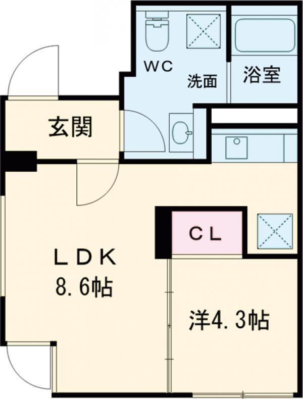 SOU西小山の間取り