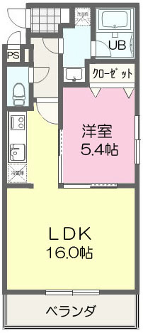 コンフォートマエジマの間取り