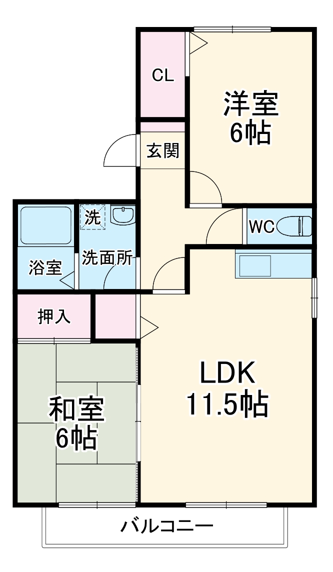 TSTサンハイツの間取り