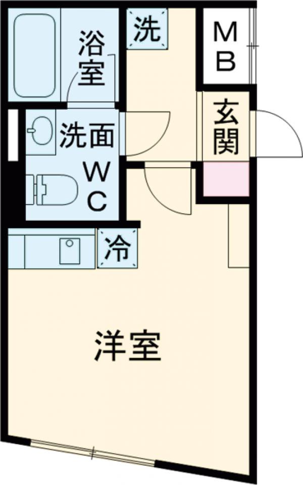 ミモザヒルズ亀有の間取り