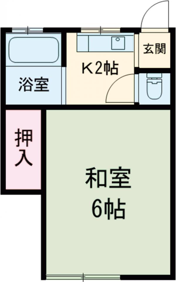 ひまわり荘の間取り