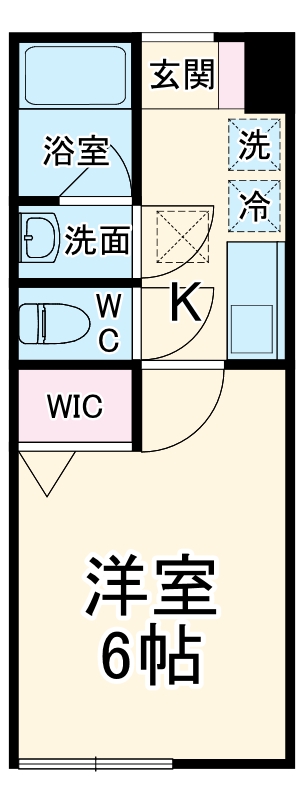 セレスト久喜の間取り