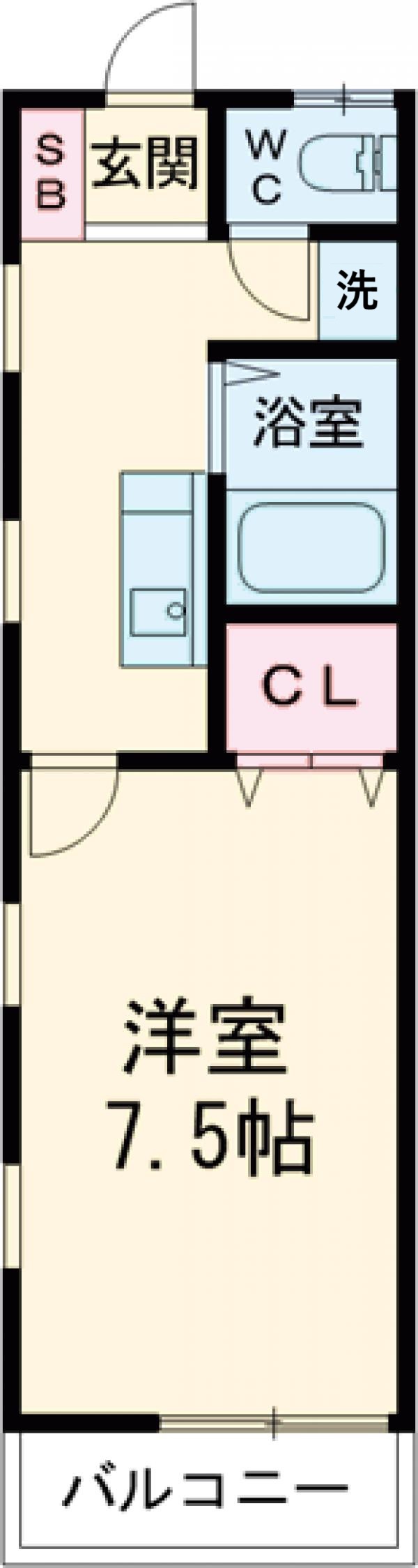メゾンウッドの間取り