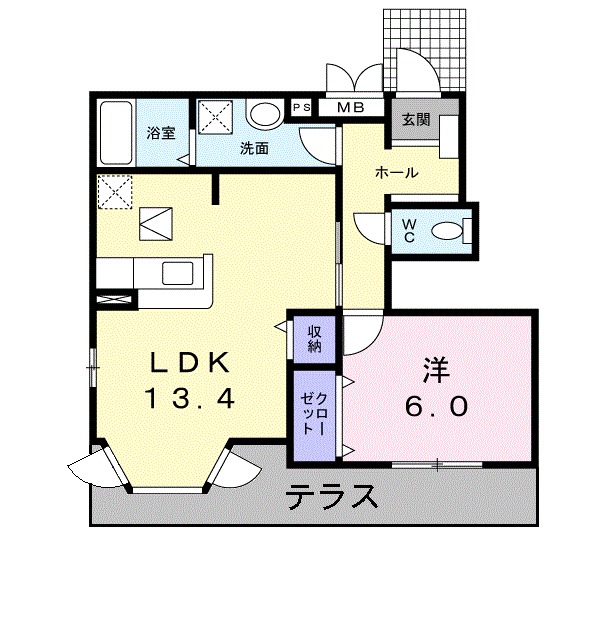MAヒルズみそのの間取り