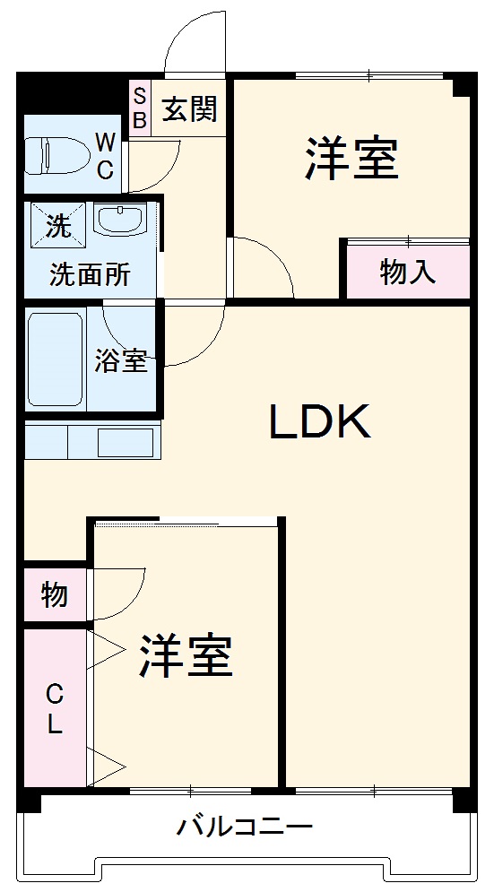 グレース上社の間取り
