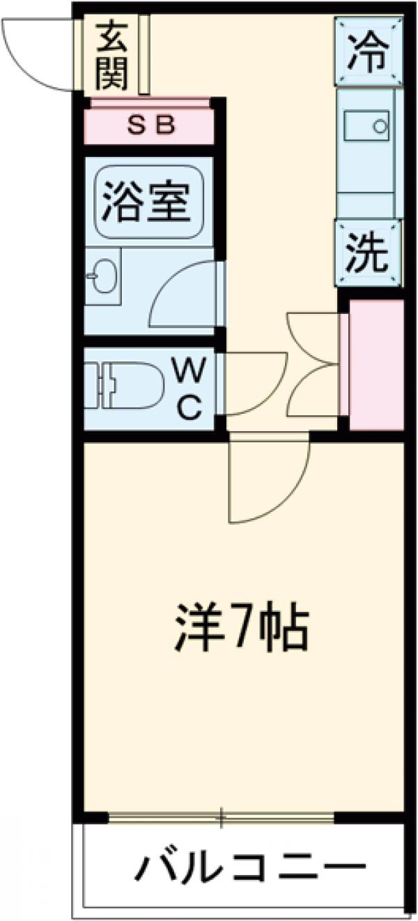 ルームコロンの間取り