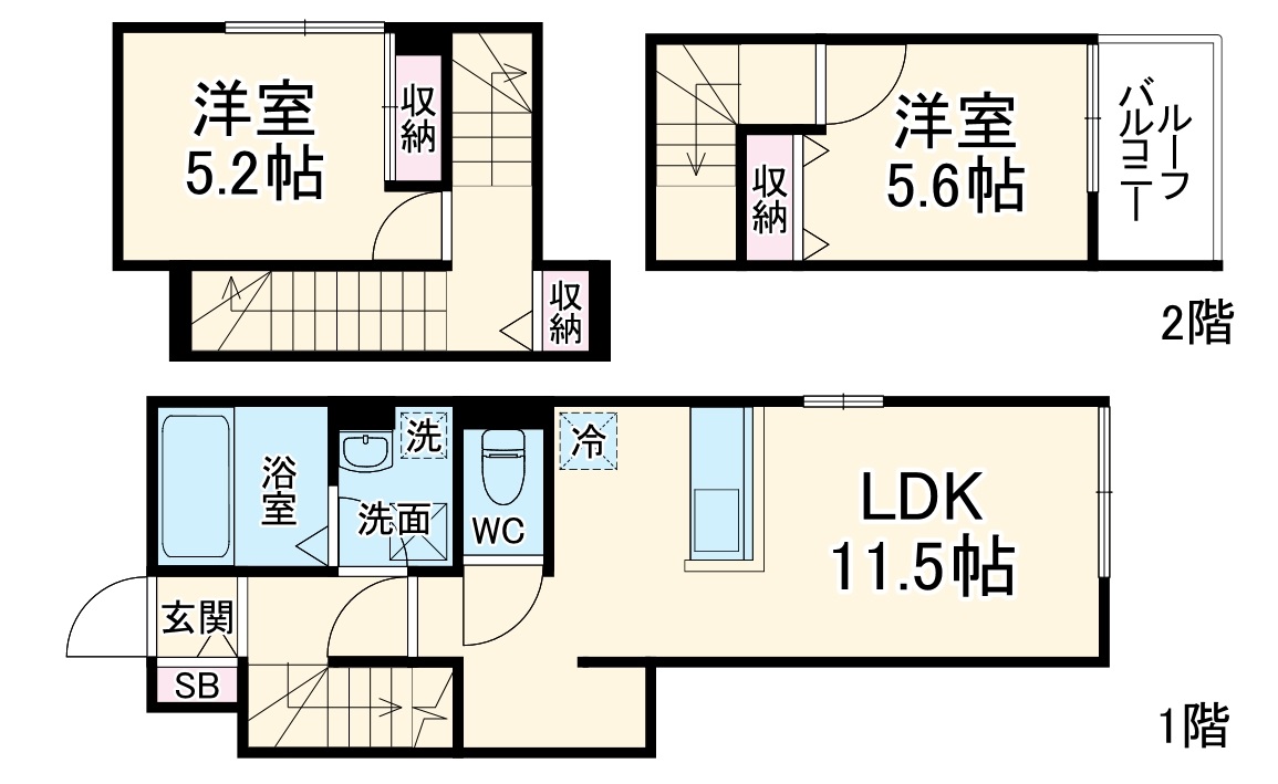 リッチグレイスの間取り