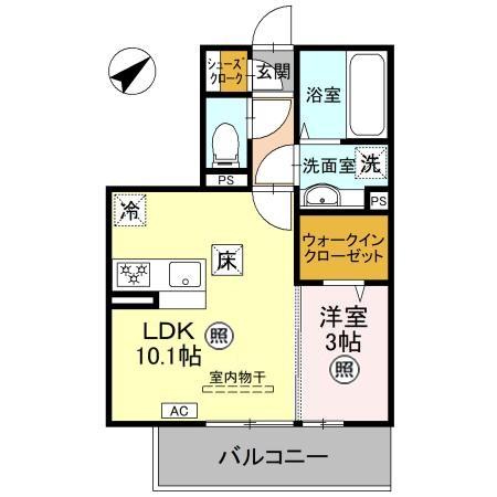 La Maison 本町の間取り