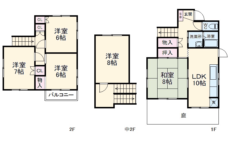 社台戸建住宅の間取り