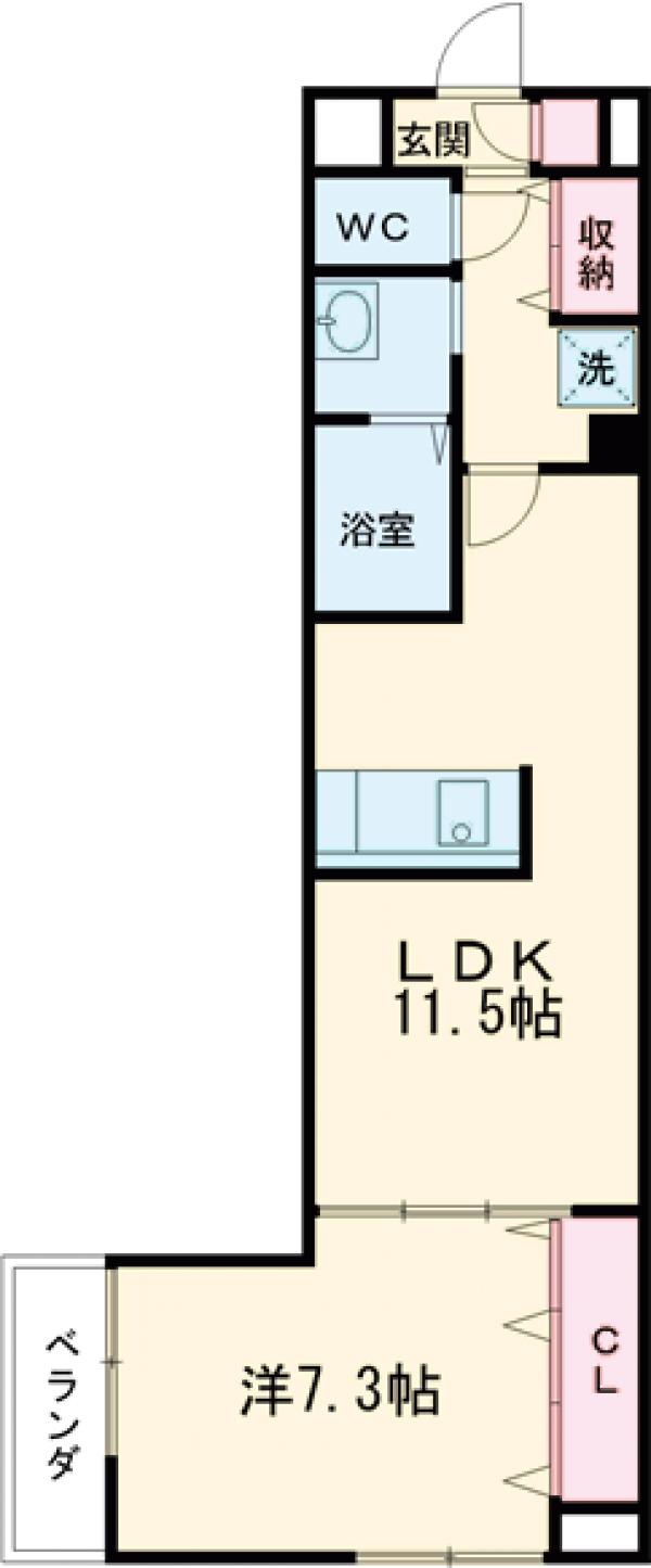 グレイス関根の間取り