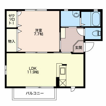 グレースの間取り