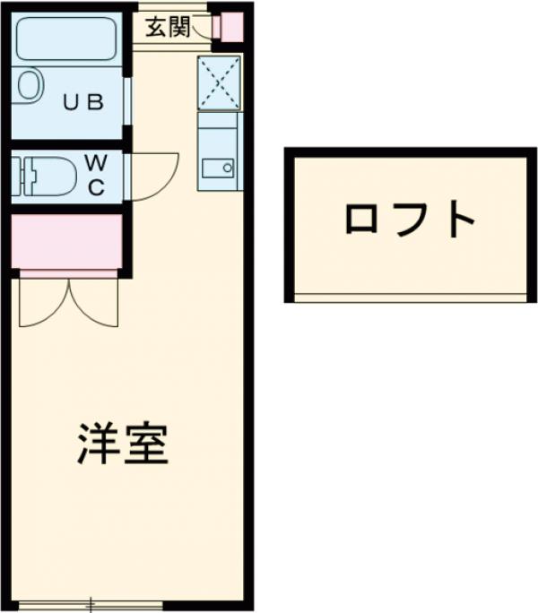 ウッディパレス服部Ⅰの間取り