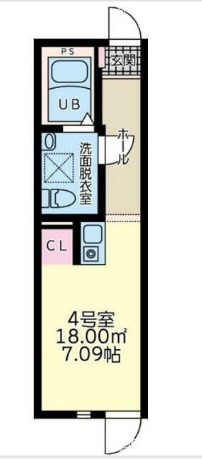 ＲＤワン・306号室の間取り