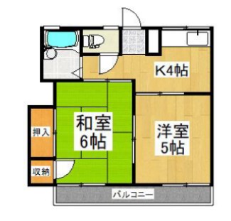 シティハイム南町の間取り