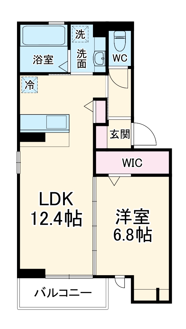 D-ROOM徳行の間取り