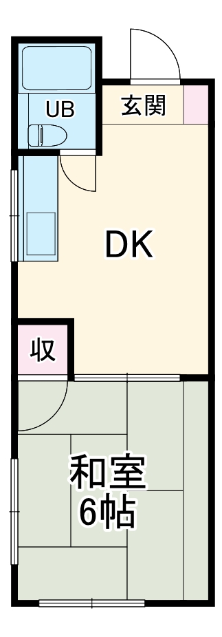 江月荘の間取り
