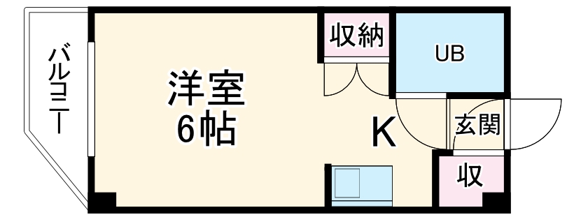 カーサニイミの間取り