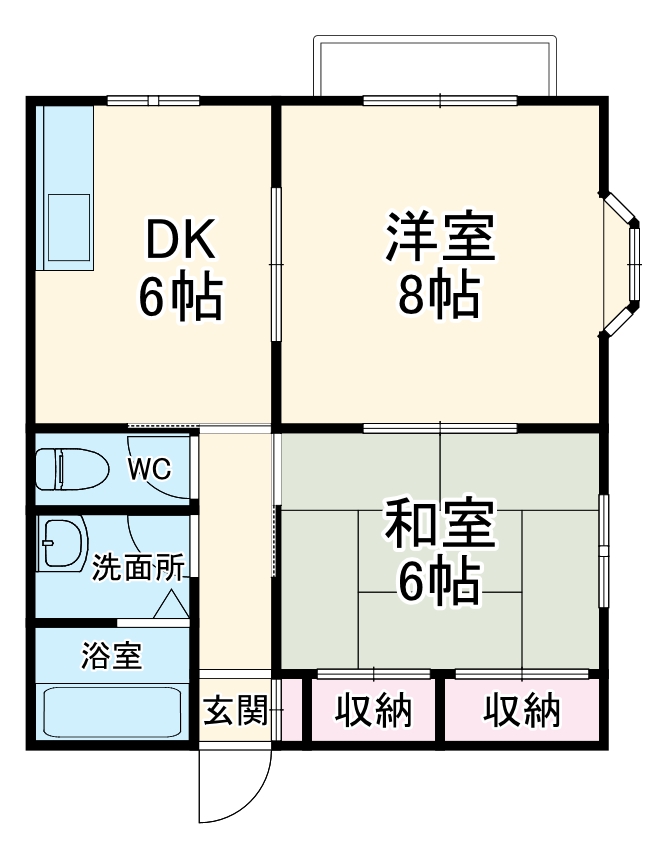 コーポ佐藤の間取り