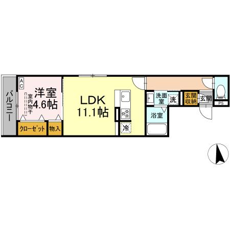 Merciの間取り