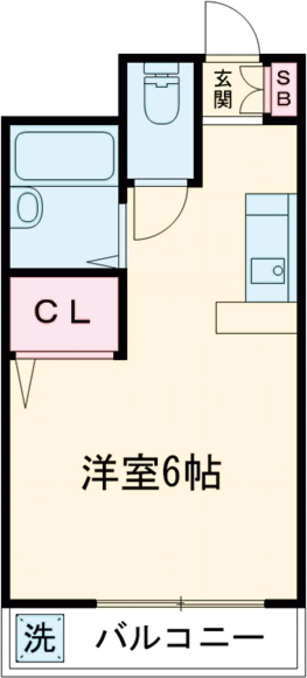 エスポワール茨木の間取り