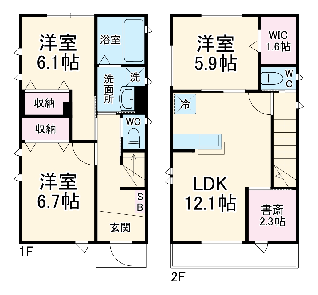 ライトムーンの間取り