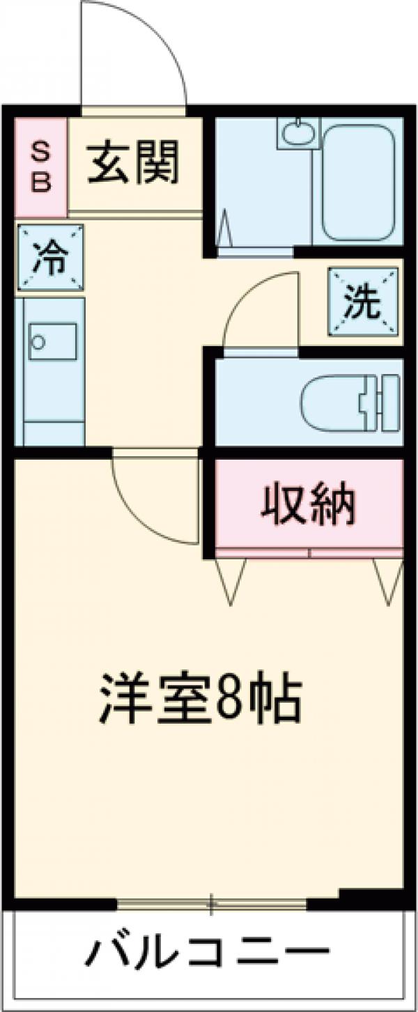 グリーンウエストの間取り
