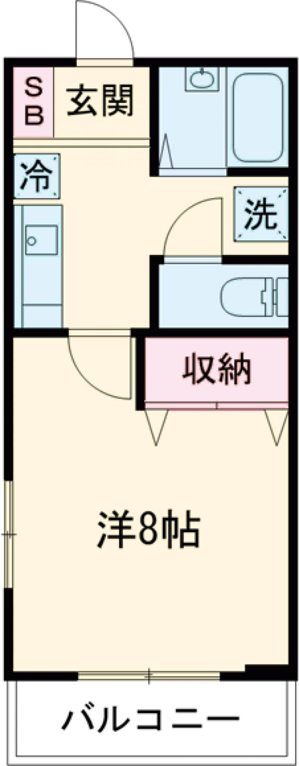 グリーンウエストの間取り