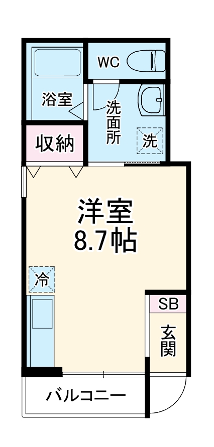 シーンプラス小田急相模原NORTHの間取り
