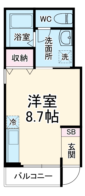 シーンプラス小田急相模原NORTHの間取り