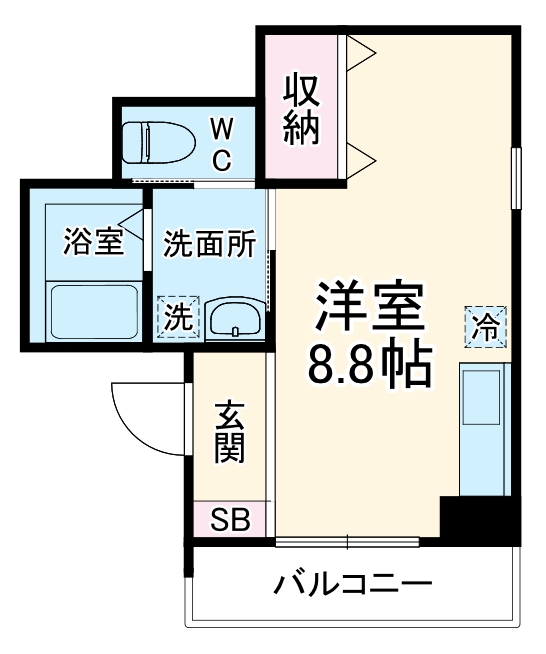シーンプラス小田急相模原NORTHの間取り