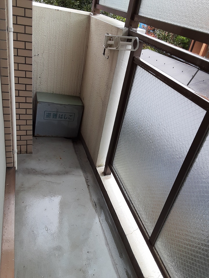 12/25 バルコニー