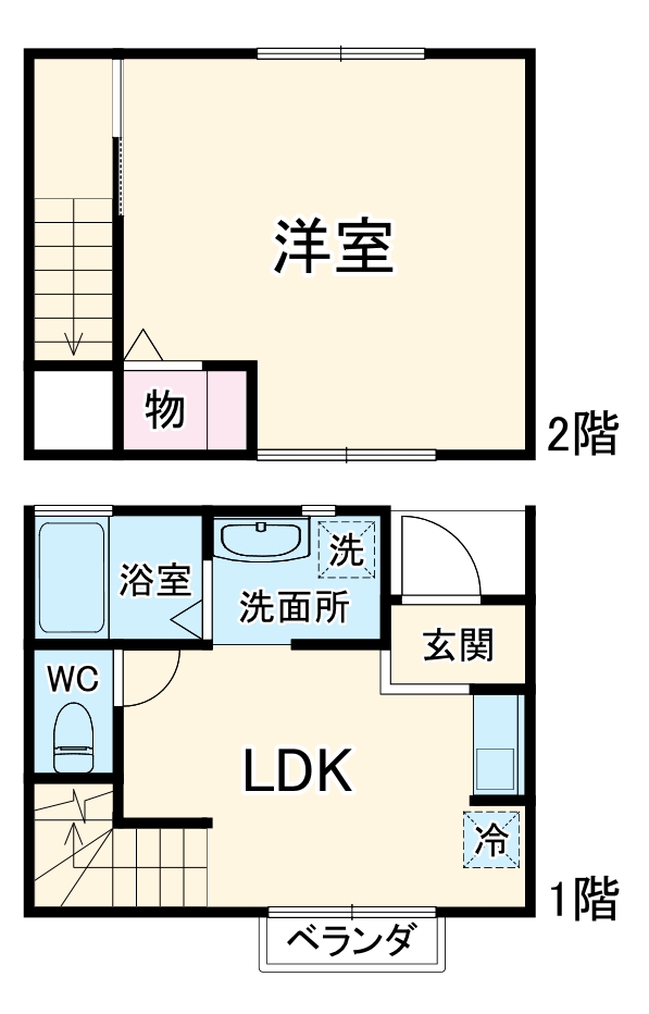 ホワイトテラスの間取り
