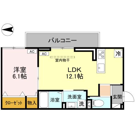 D-ROOM文京町3丁目の間取り