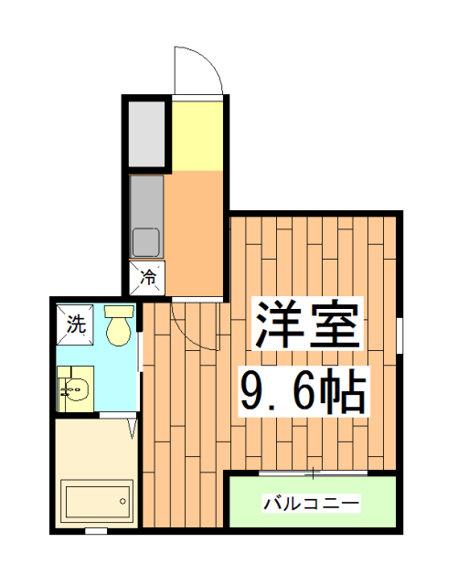 エスパシオ梅津の間取り