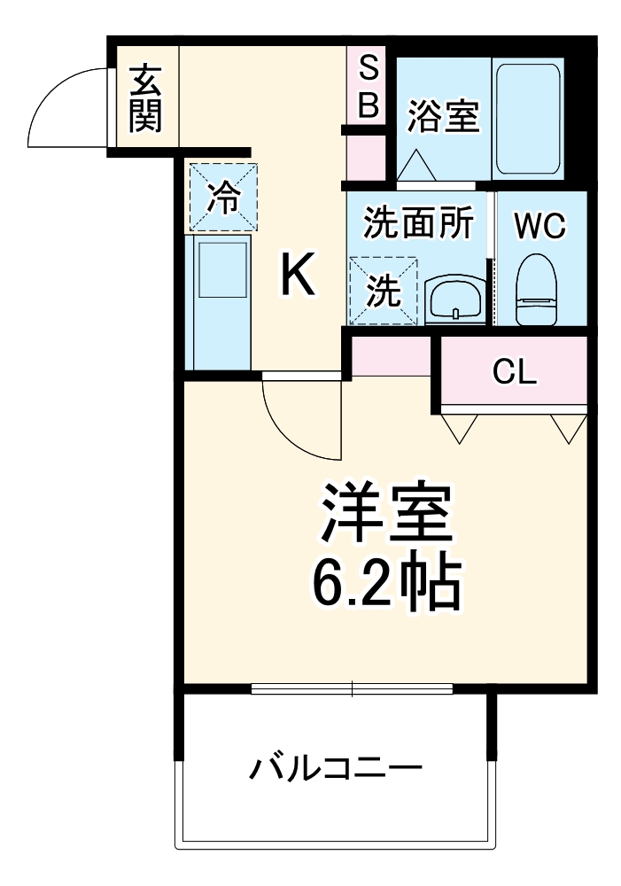 プルメリア・指扇の間取り