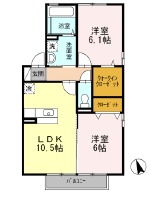 フロラシオン 東館の間取り