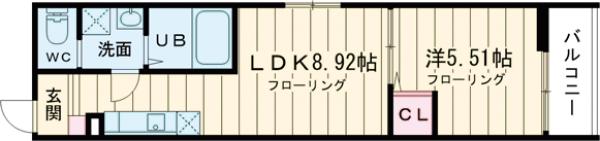 立川セイワレジデンスⅡの間取り