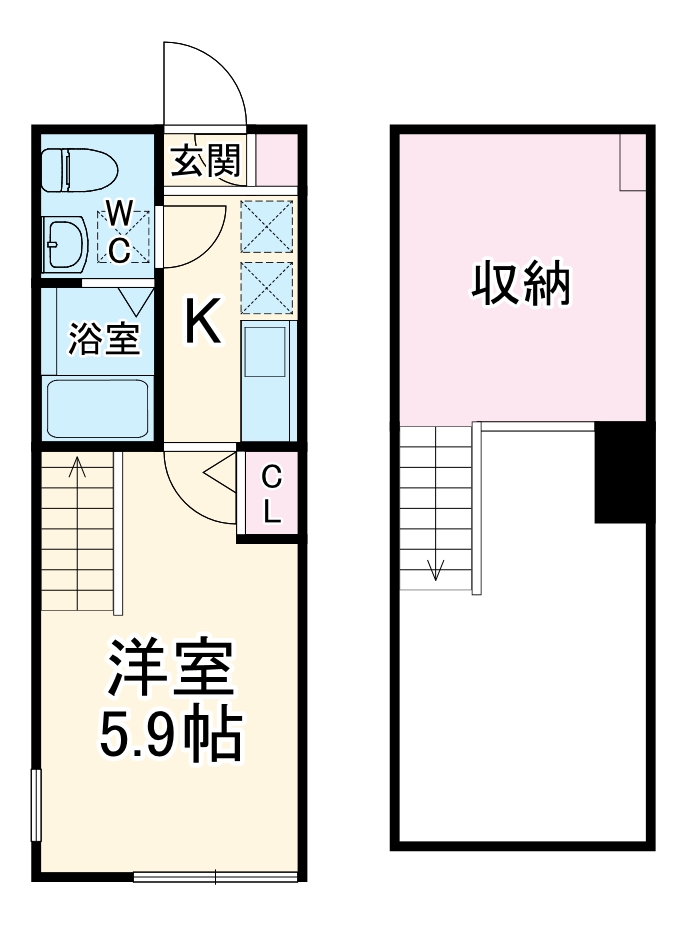 l’ete eleganceⅡの間取り