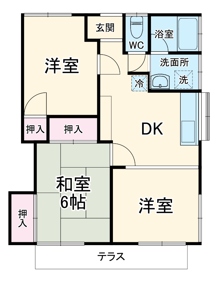 シャルムタカハシの間取り