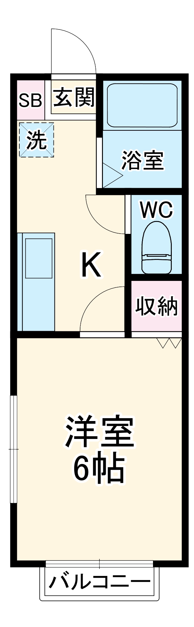 グリーンヒルズKの間取り