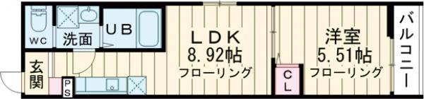立川セイワレジデンスⅡの間取り