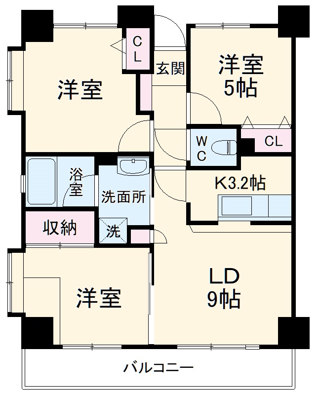 エターナル・サンライズの間取り