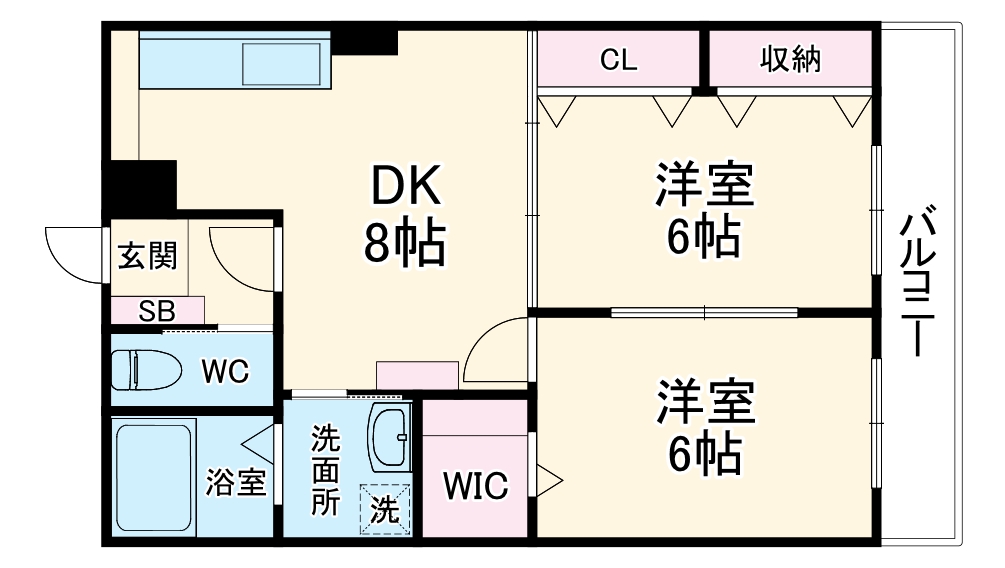 ルミエールの間取り