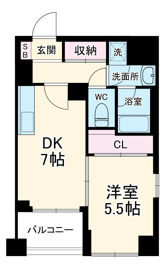 オークテラスの間取り