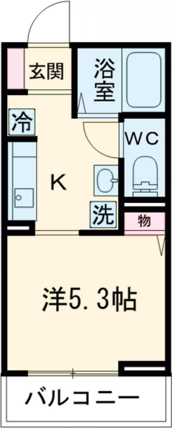 グランドソレーユ生麦の間取り