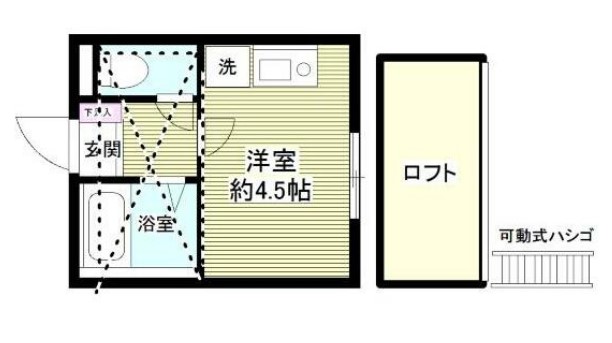 Ｇ・Ａタウン山手・矢口台・2号室の間取り