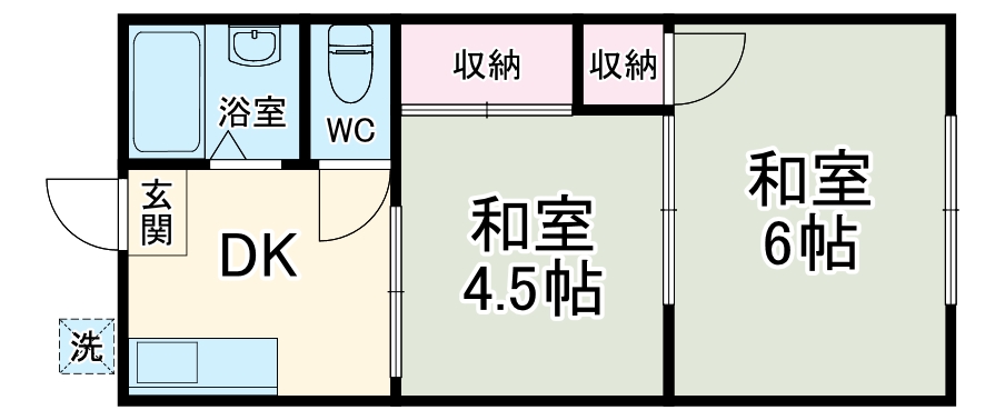 スカイビューレジデンスの間取り